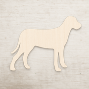 Zauberhafte Streudeko- Hund - aus Pappelholz zum DIY - Basteln, Dekorieren, Verzieren von Geschenken, Karten, Bastelarbeiten, Tischdeko