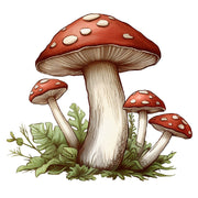 Aufbügler - Bügelbild - Aufbügler - Bügeltransfer - Fliegenpilze - Pilze