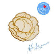 Kohl - Gemüse - Holz Deko 25er Set - aus Pappelholz zum DIY - Basteln, Dekorieren, Verzieren von Geschenken, Karten, Bastelarbeiten