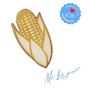 Maiskolben - Gemüse - Holz Deko 25er Set - aus Pappelholz zum DIY - Basteln, Dekorieren, Verzieren von Geschenken, Karten, Bastelarbeiten