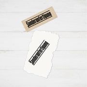 Stempidoo Sonderanfertigung Stempel – Motivstempel für Geschenke, Karten & DIY