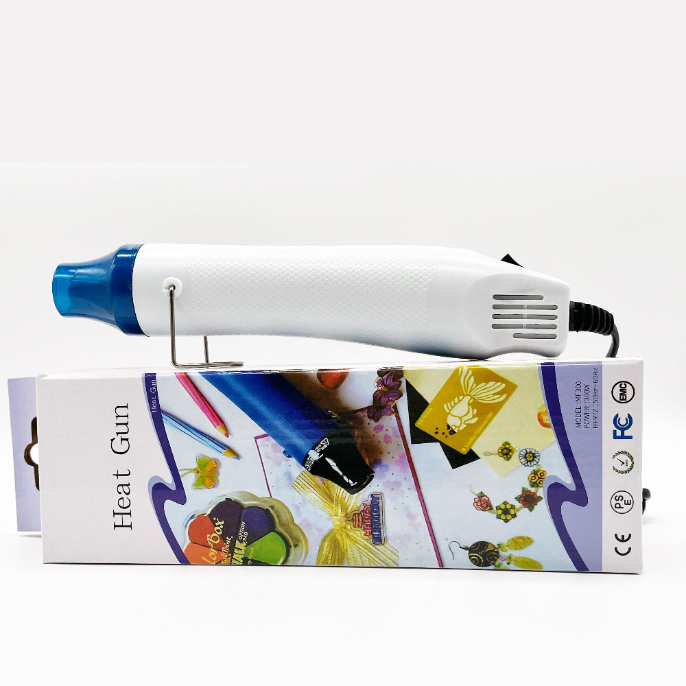 Heißluftfön für Embossing-Technik -  Mini Wärmepistole - DIY Wrapping - Scrapbooking - 300W