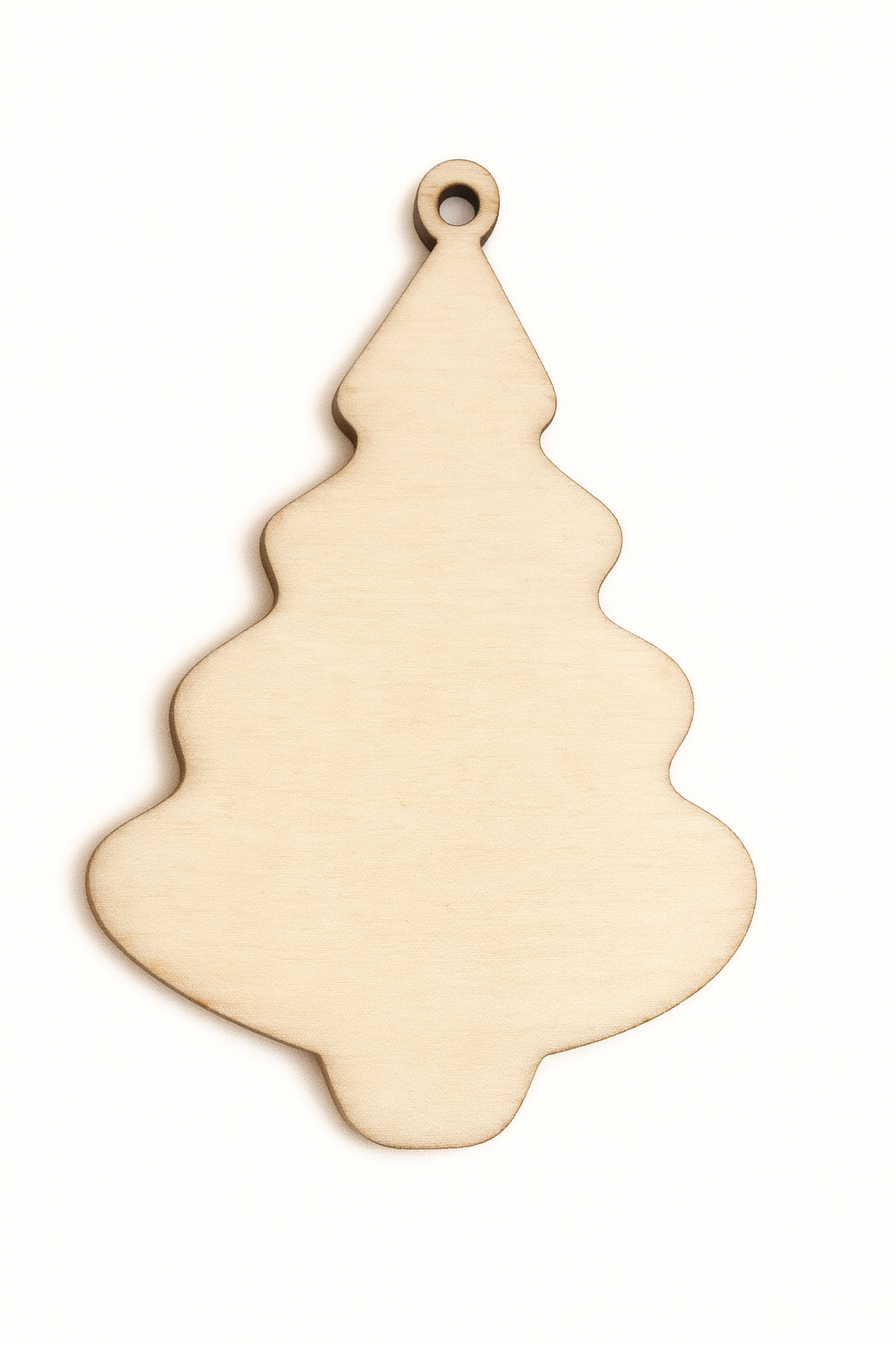 Tannenbaum Holzscheibe – Rohling zum Personalisieren – DIY Rohling - Weihnachten