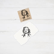 Motivstempel - Marilyn Monroe - Stempel Geschenk - DIY Stempel zum Basteln von Karten, Papier, Stoffen, Holz, Dekoration 