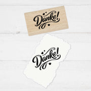Motivstempel - Textstempel - Danke, Geschenke & Scrapbooking, DIY,Basteln