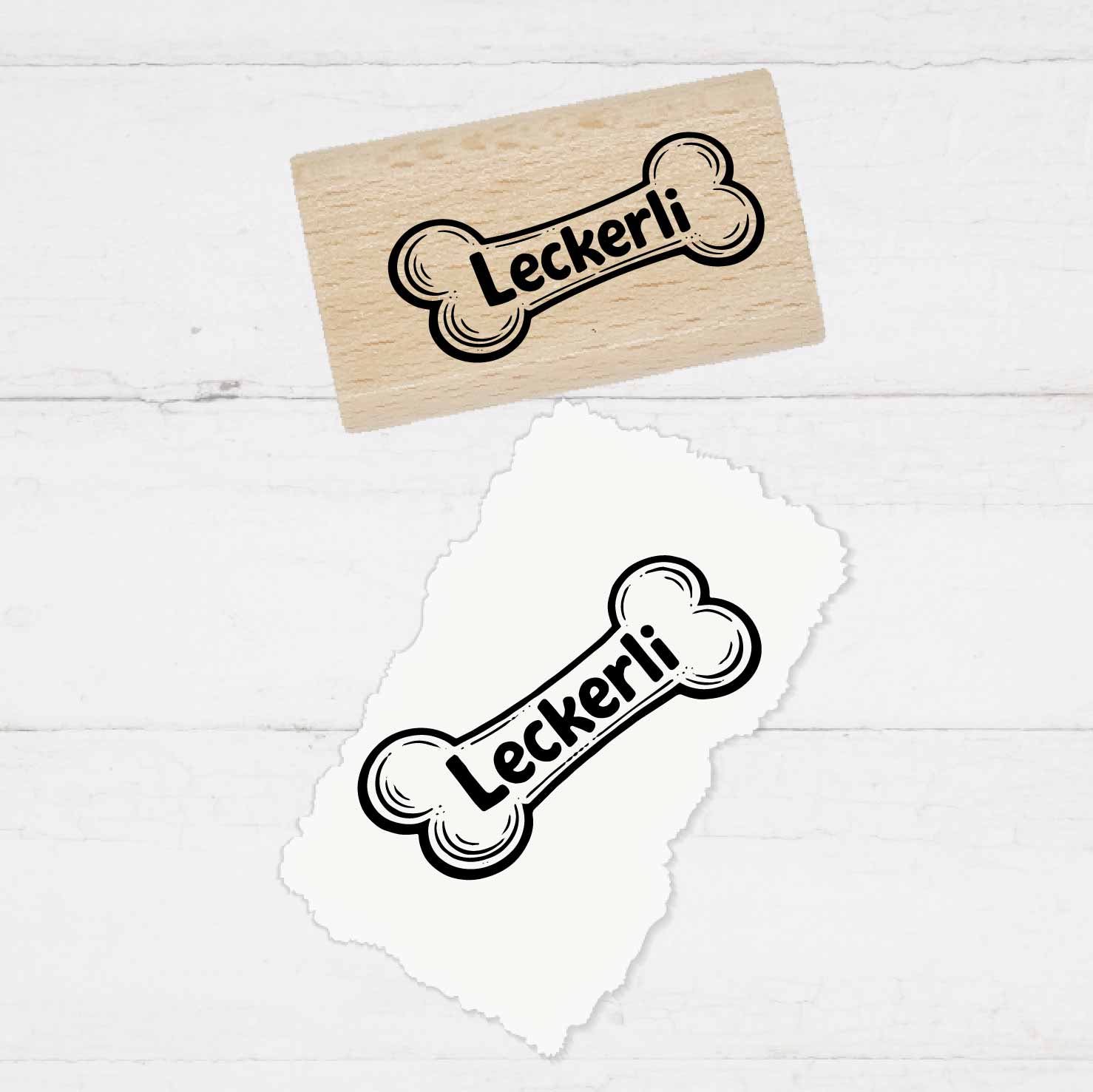 Motivstempel - Textstempel - Leckerli , Geschenke & Scrapbooking, DIY,Basteln, Beschriften