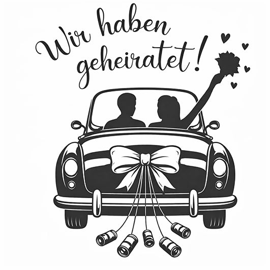 Motivstempel - Hochzeit - Wir haben geheiratet , Karten, Geschenke & Scrapbooking 