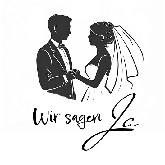 Motivstempel - Hochzeit - Wir sagen Ja -  , Karten, Geschenke & Scrapbooking 