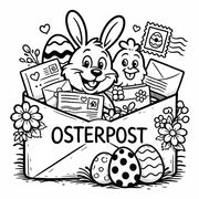 Motivstempel - Ostern - Osterpost - Ostergrüße , Karten, Geschenke & Scrapbooking 
