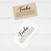 Textstempel - Osterstempel- Ostern - Frohe Ostern - , Karten, Geschenke & Scrapbooking, DIY