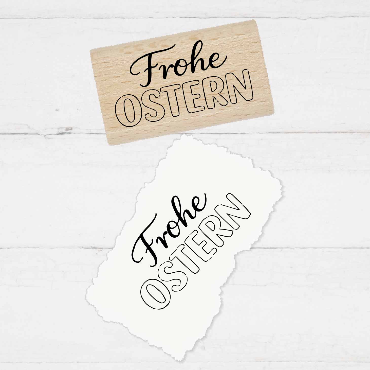 Textstempel - Osterstempel- Ostern - Frohe Ostern - , Karten, Geschenke & Scrapbooking, DIY