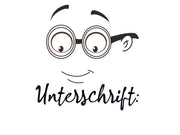 Stempel Lehrerstempel - Schule - Unterschrift - mit Emoji, Geschenk - DIY Stempel f. Schulhefte, Hausaufgabenheft, Grundschule, Erinnerung