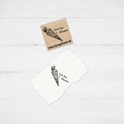 Stempel - Schule - Schultüte 1. Klasse- Einschulung Geschenk - DIY Stempel zum Basteln von Karten, Papier, Stoffen, Holz