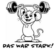 Lehrerstempel „Das war stark!“ – Motivstempel Maus | Lobstempel für Schule, Grundschule, Hausaufgabenheft & Schulhefte
