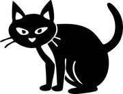 Stempidoo - Maxi Mini - Motivstempel - schwarze Katze - Halloween - Stempel zum Basteln von Karten, DIY, Papier, Stoffen