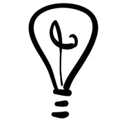 Stempidoo - Maxi Mini - Motivstempel - Glühbirne - Stempel zum Basteln von Karten, DIY, Papier, Stoffen