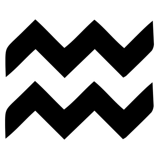 Stempidoo - Maxi Mini - Motivstempel - Sternzeichen - Wassermann - Stempel zum Basteln von Karten, DIY, Papier, Stoffen