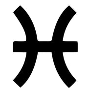 Stempidoo - Maxi Mini - Motivstempel - Sternzeichen - Fische - Stempel zum Basteln von Karten, DIY, Papier, Stoffen