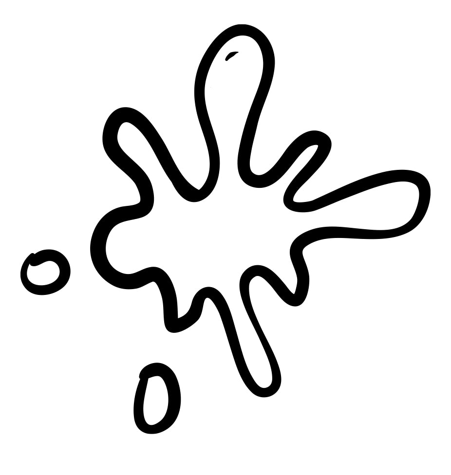 Stempidoo - Maxi Mini - Motivstempel - Comic Icon Splash - Stempel zum Basteln von Karten, DIY, Papier, Stoffen