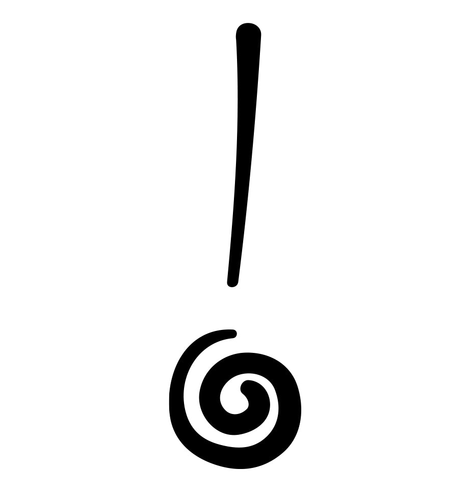 Stempidoo - Maxi Mini - Motivstempel - Comic Icon Ausrufezeichen - Stempel zum Basteln von Karten, DIY, Papier, Stoffen 