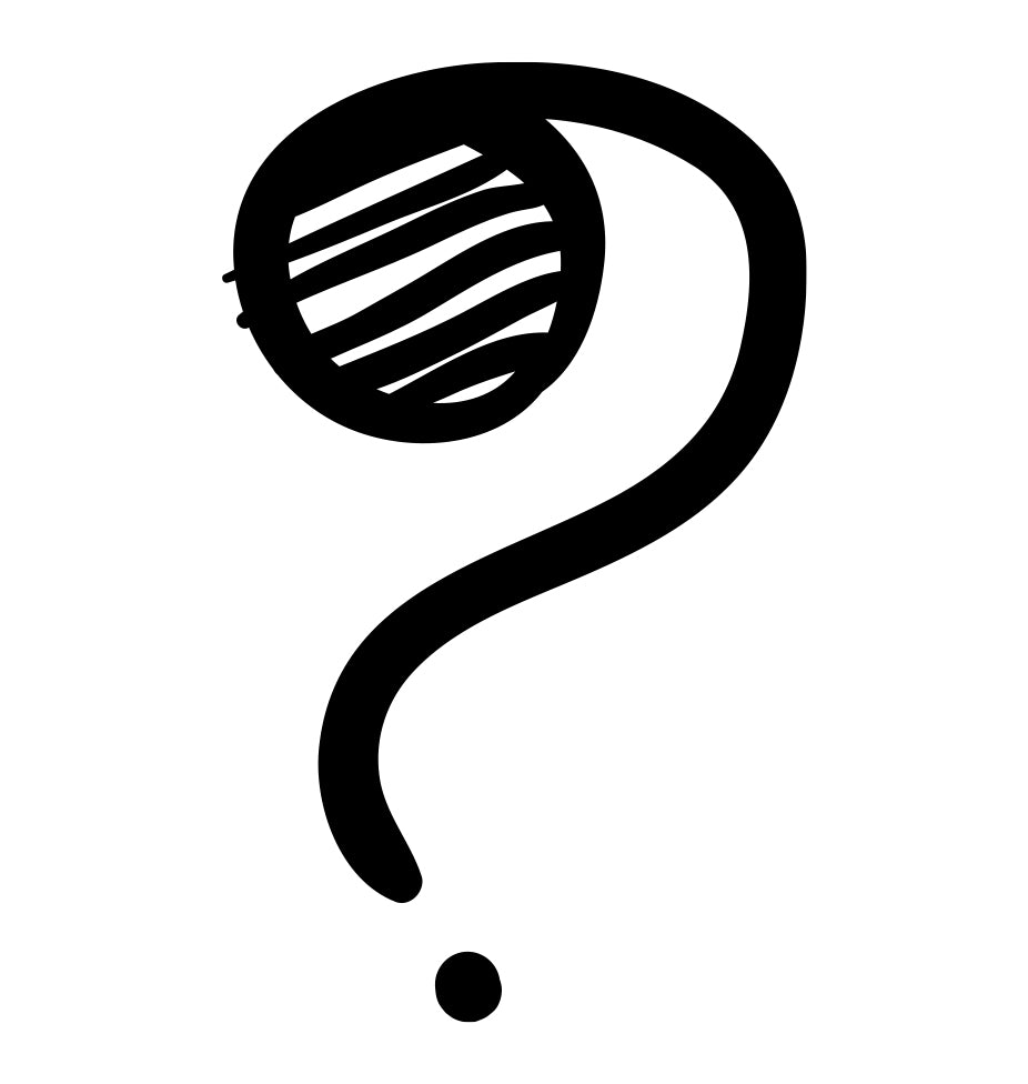 Stempidoo - Maxi Mini - Motivstempel - Comic Icon Fragezeichen - Stempel zum Basteln von Karten, DIY, Papier, Stoffen