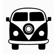 Stempidoo - Maxi Mini - Motivstempel - Bus Bulli- Stempel zum Basteln von Karten, DIY, Papier, Stoffen