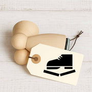 Stempidoo - Maxi Mini - Motivstempel - Fracht Symbol - Nicht darauf treten - Stempel für Büro oder zum Basteln von Karten, DIY, Papier, Stoffen