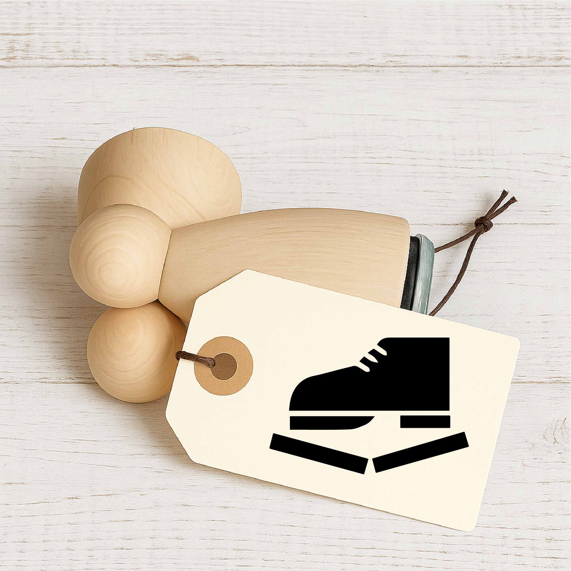 Stempidoo - Maxi Mini - Motivstempel - Fracht Symbol - Nicht darauf treten - Stempel für Büro oder zum Basteln von Karten, DIY, Papier, Stoffen