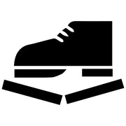 Stempidoo - Maxi Mini - Motivstempel - Fracht Symbol - Nicht darauf treten - Stempel für Büro oder zum Basteln von Karten, DIY, Papier, Stoffen