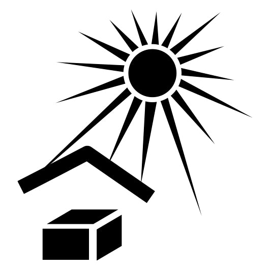 Stempidoo - Maxi Mini - Motivstempel - Fracht Symbol - vor Sonnenlicht schützen - Stempel für Büro oder zum Basteln von Karten, DIY, Papier, Stoffen