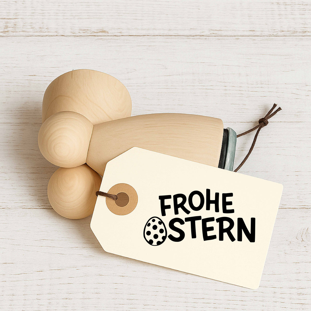 Stempidoo - Maxi Mini - Motivstempel - Ostern - Frohe Ostern - Stempel zum Basteln von Karten, DIY, Papier, Stoffen