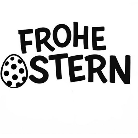 Stempidoo - Maxi Mini - Motivstempel - Ostern - Frohe Ostern - Stempel zum Basteln von Karten, DIY, Papier, Stoffen