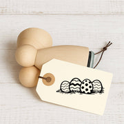 Stempidoo - Maxi Mini - Motivstempel - Ostern - Ostereier - Stempel zum Basteln von Karten, DIY, Papier, Stoffen 