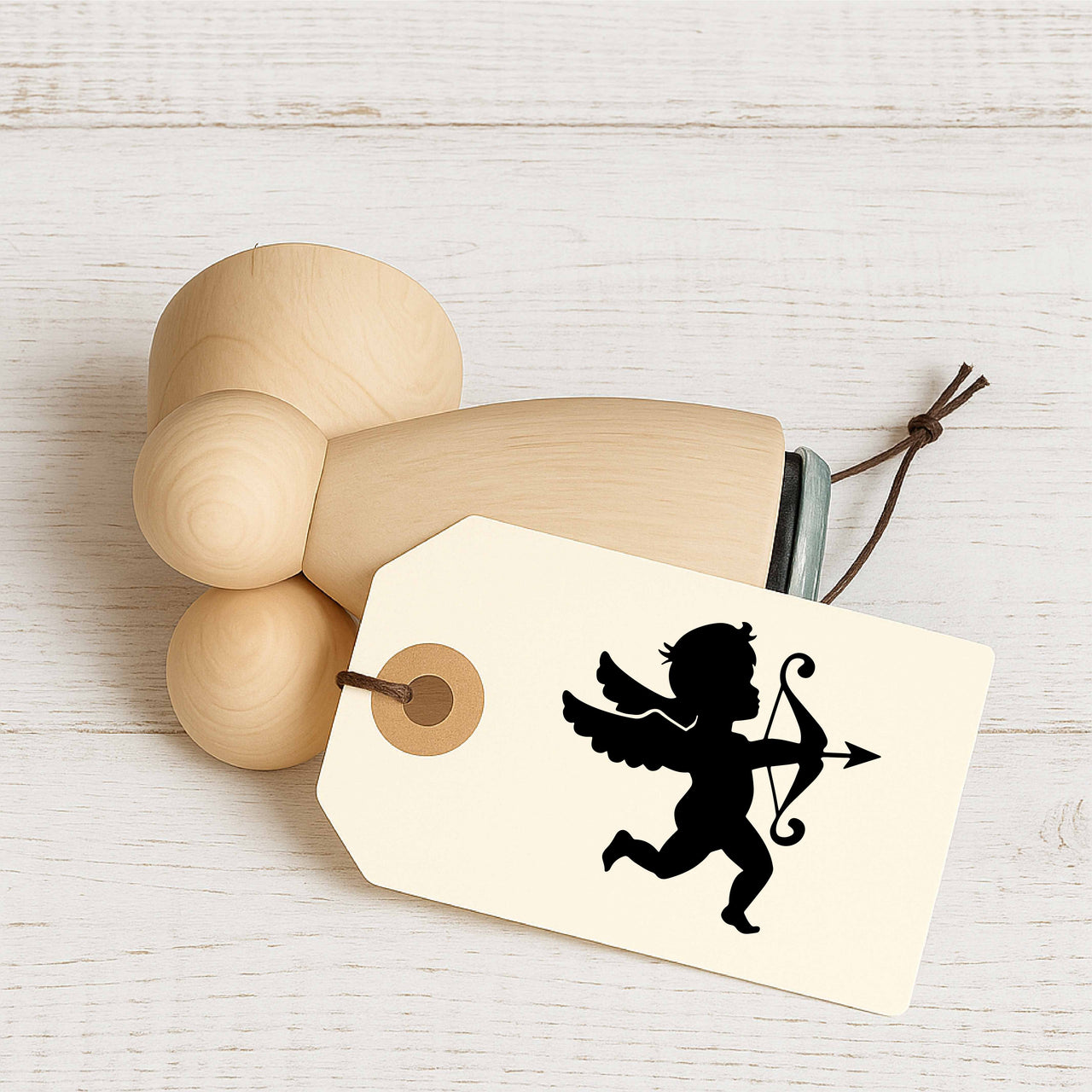 Stempidoo - Maxi Mini - Motivstempel - Symbol - Amor - Stempel zum Basteln von Karten, DIY, Papier, Stoffen