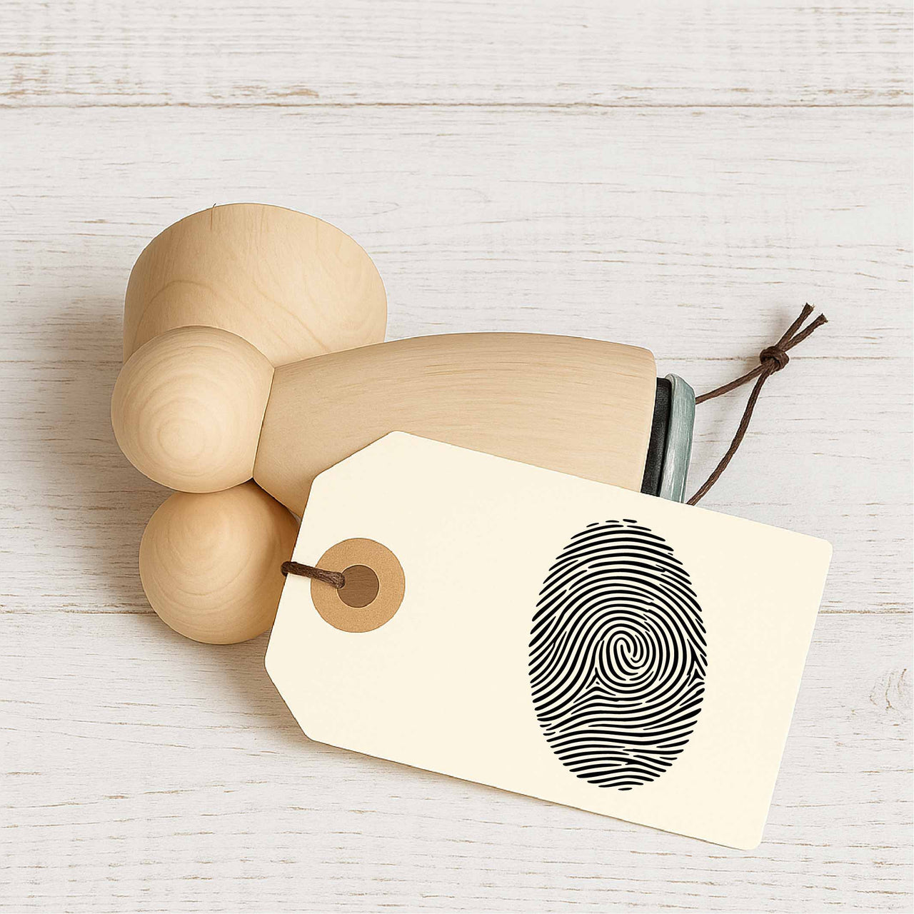 Stempidoo - Maxi Mini - Motivstempel - Symbol - Fingerabdruck - Stempel zum Basteln von Karten, DIY, Papier, Stoffen