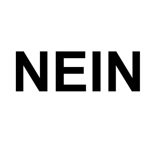 Stempidoo - Maxi Mini - Textstempel - NEIN - Stempel für Schule , Beruf zum Basteln von Karten, DIY, Papier, Stoffen, Scrapbooking