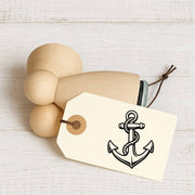 Stempidoo - Maxi Mini - Motivstempel - Anker - Stempel für Fun, Party , Beruf oder zum Basteln von Karten, DIY, Papier, Stoffen, Scrapbooking