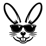 Stempidoo - Maxi Mini - Motivstempel - Cooler Hase mit Sonnenbrille- Stempel für Fun, Party & Beruf oder zum Basteln von Karten, DIY, Papier, Stoffen, Scrapbooking