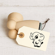 Stempidoo - Maxi Mini - Motivstempel - Elefant- Tiermotiv - Stempel für Fun, Party & Beruf oder zum Basteln von Karten, DIY, Papier, Stoffen, Scrapbooking