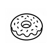 Stempidoo Mini Motivstempel Donut