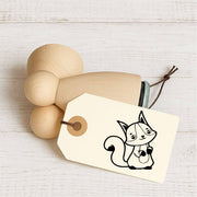 Stempidoo - Maxi Mini - Motivstempel - Fuchs - Tiermotiv - Stempel für Fun, Party & Beruf oder zum Basteln von Karten, DIY, Papier, Stoffen, Scrapbooking