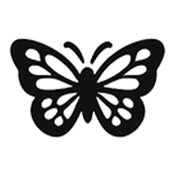 Stempidoo Maxi Mini Motivstempel Schmetterling – Holzstempel für Karten, Scrapbooking, DIY, Basteln & Papier