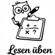Stempidoo Lehrerstempel Maxi Mini Motivstempel – Lesen üben - für Schule, Karten, Scrapbooking, DIY, Basteln & Papier 