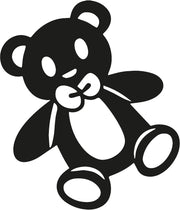 Stempidoo - Maxi Mini - Motivstempel - Teddybär  - Stempel zum Basteln von Karten, DIY, Papier, Stoffen