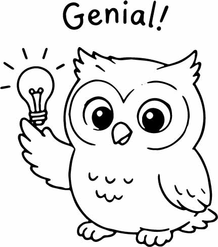Stempidoo Lehrerstempel Maxi Mini Motivstempel – Genial! - für Schule, Karten, Scrapbooking, DIY, Basteln & Papier