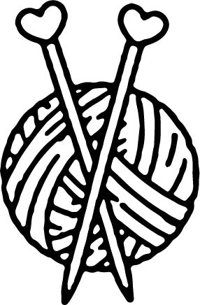 Stempidoo Motivstempel Nähmaschine Wollknäuel