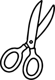 Motivstempel Schere 
