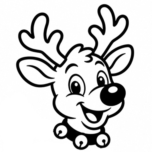 Stempidoo®  Ministempel Rentier – Weihnachtsmotiv 
