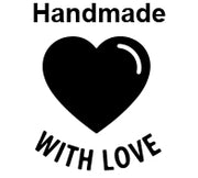 Stempidoo - Maxi Mini - Motivstempel -Handmade with Love - Stempel zum Basteln von Karten, DIY, Papier, Stoffen