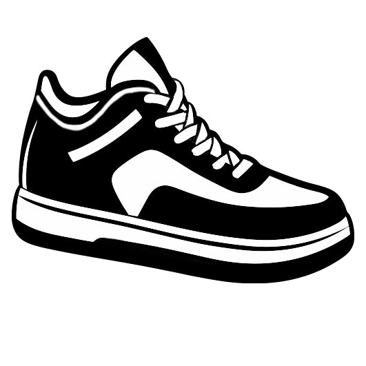 Stempidoo - Maxi Mini - Motivstempel - Sneaker - Stempel zum Basteln von Karten, DIY, Papier, Stoffen